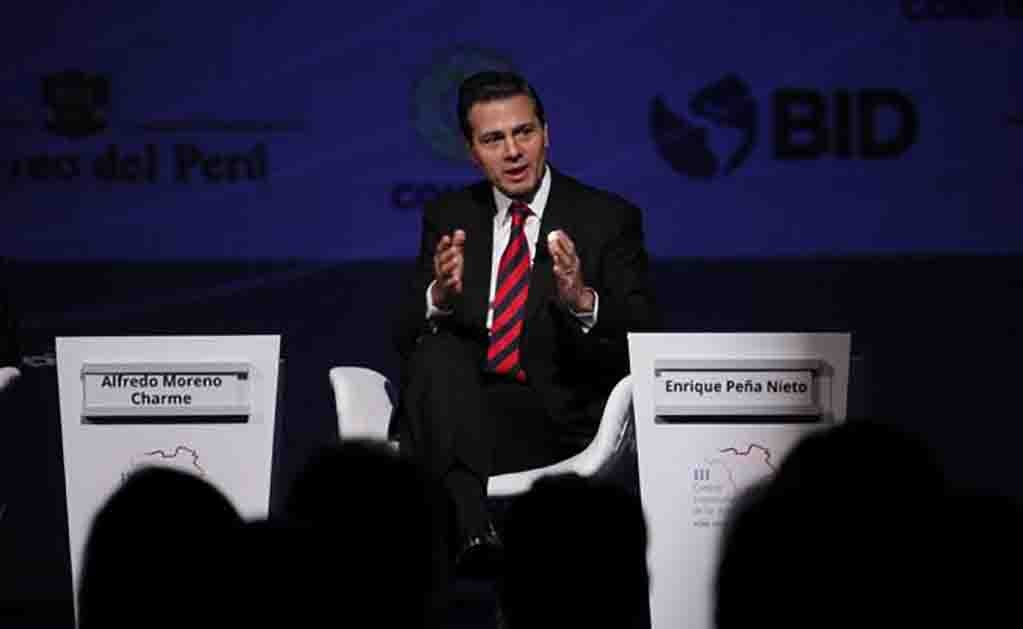 Crecimiento económico toma tiempo y cuesta mucho, dice Peña Nieto