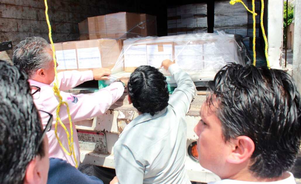 Arriban a Comité Municipal Electoral boletas para elegir alcaldía