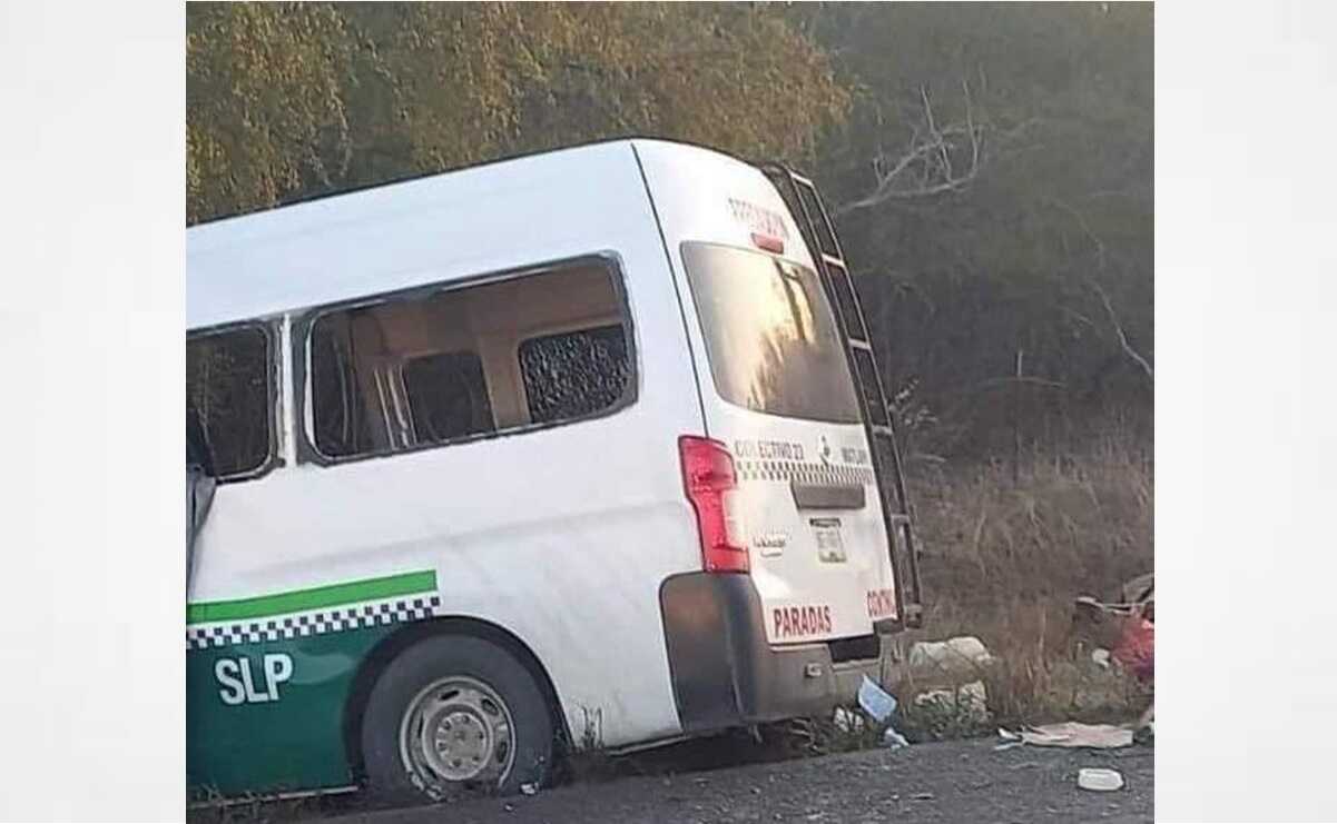 El accidente en el que murieron los potosinos tuvo lugar en carretera de Tamaulipas. Foto: Especial