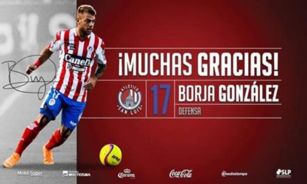 Borja González: el primer ídolo del Atlético de San Luis
