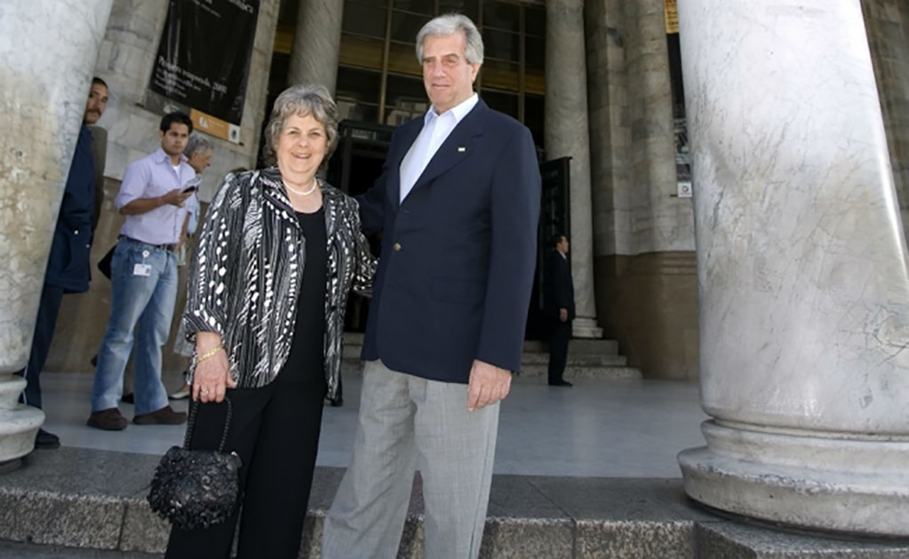 Fallece María Auxiliadora Delgado, esposa del presidente de Uruguay Tabaré Vázquez