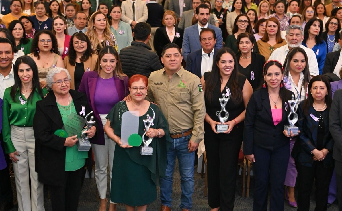 Entrega de los premios Potosina del año 2025. Foto: Especial