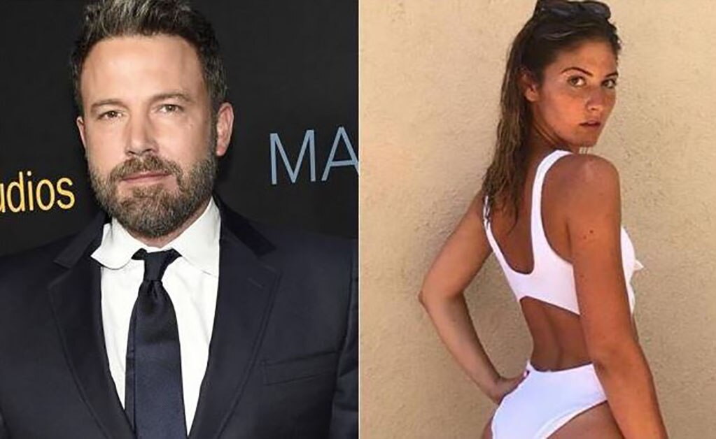 Captan a Ben Affleck con una modelo de "Playboy"
