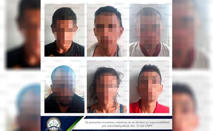 Detienen a seis personas que viajaban en vehículo robado 