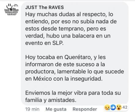 DJ Perplex, víctima mortal en tiroteo 