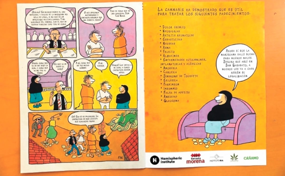 Mariguana para principiantes “invita a la sociedad a conocer una planta que ha acompañado a la humanidad por milenios”. Foto: JUAN BOITES. EL UNIVERSAL