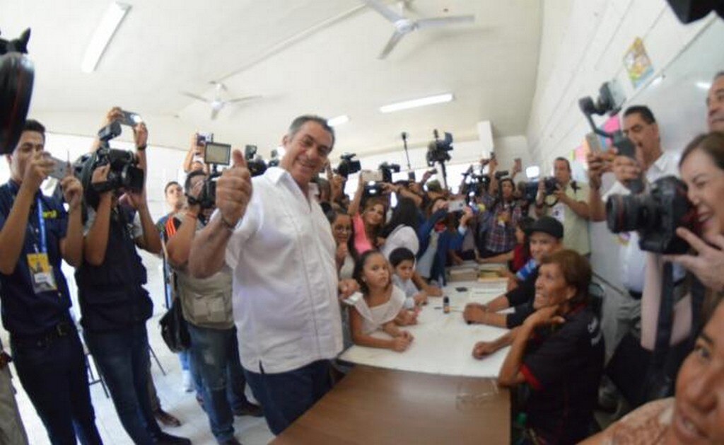 Jaime Rodríguez aseguro que sea cual sea el número de sufragios que logre obtener, está muy satisfecho de su labor, de su campaña y de lo que ha alcanzado (Foto: Emilio Vazquez / EL UNIVERSAL)