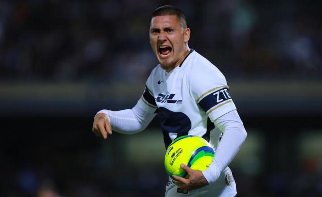 Imago7. Nico Castillo durante un juego de los Pumas en el Clausura 2018