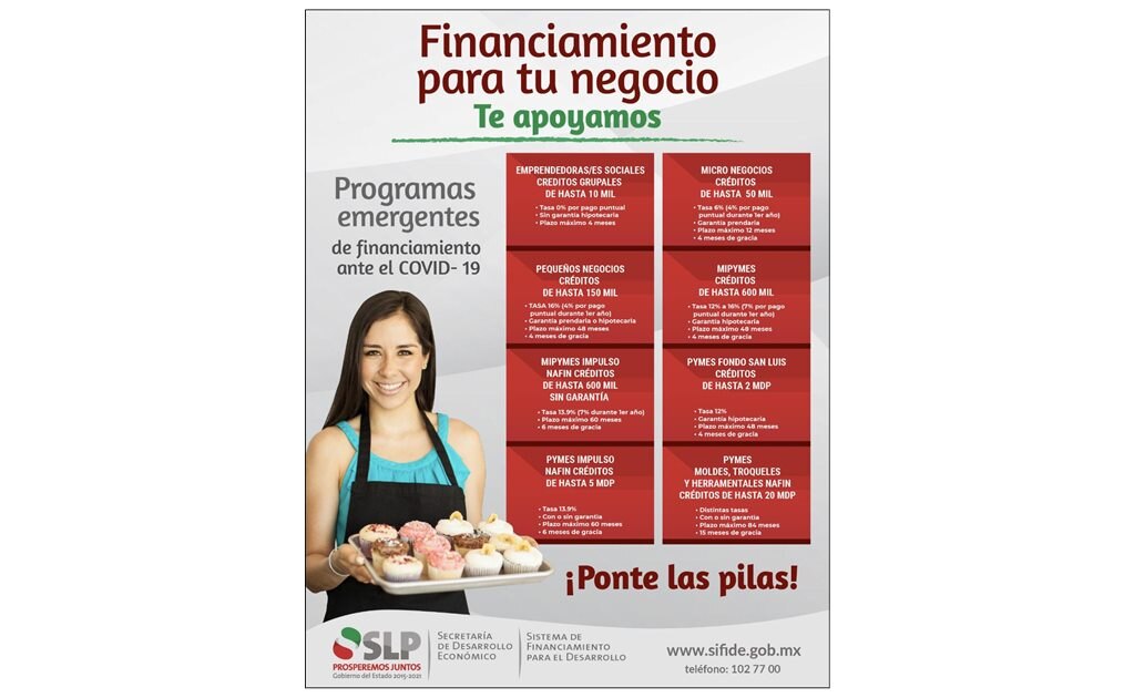 Presenta Sifide nuevos esquemas de financiamiento para reactivar la economía en San Luis Potosí