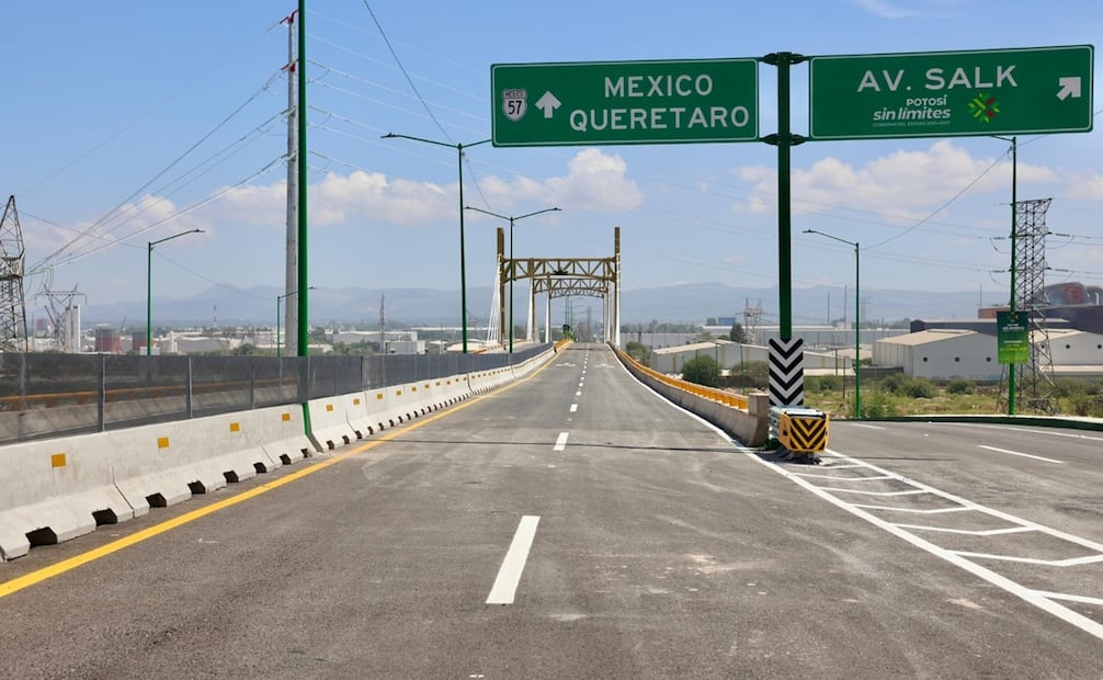 Vial Alterna de SLP. Foto: Especial