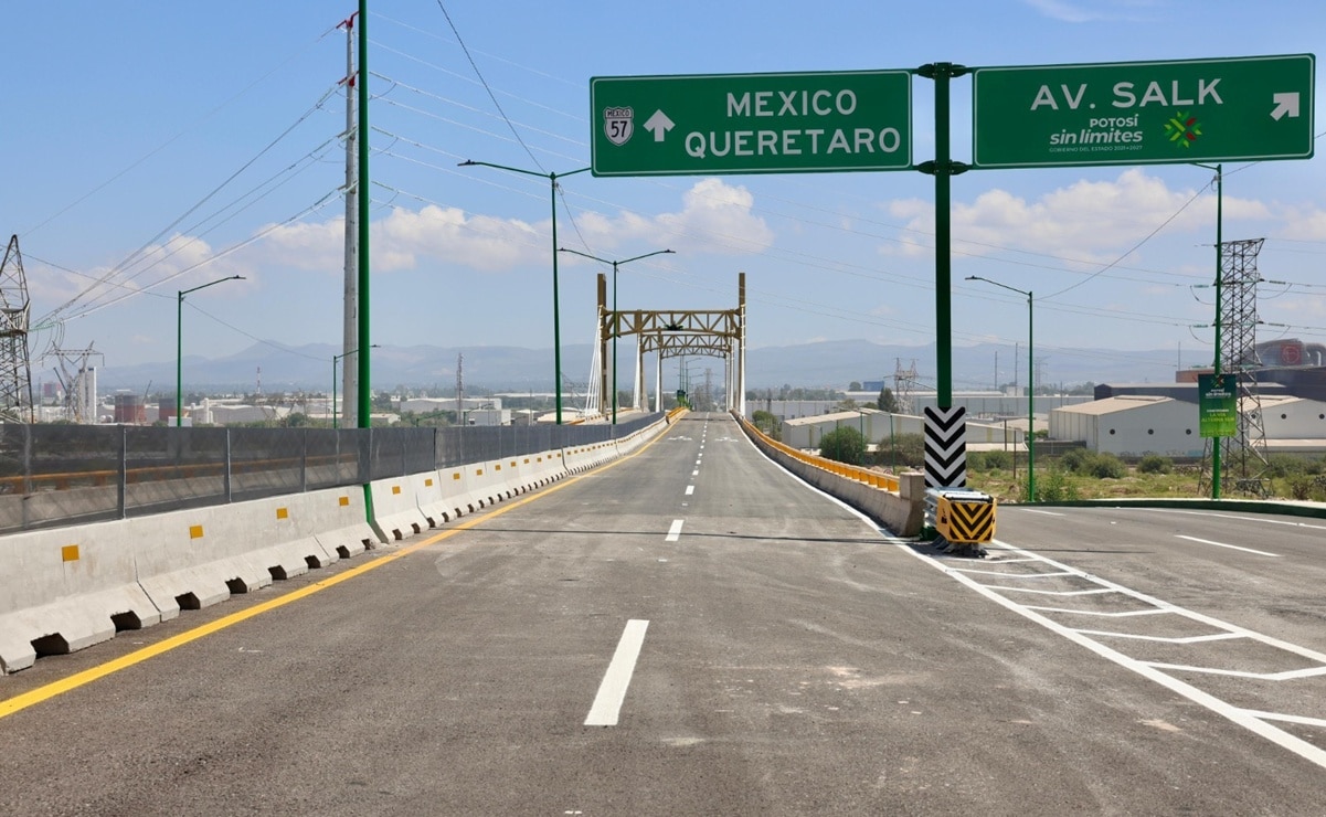 Vial Alterna de SLP. Foto: Especial