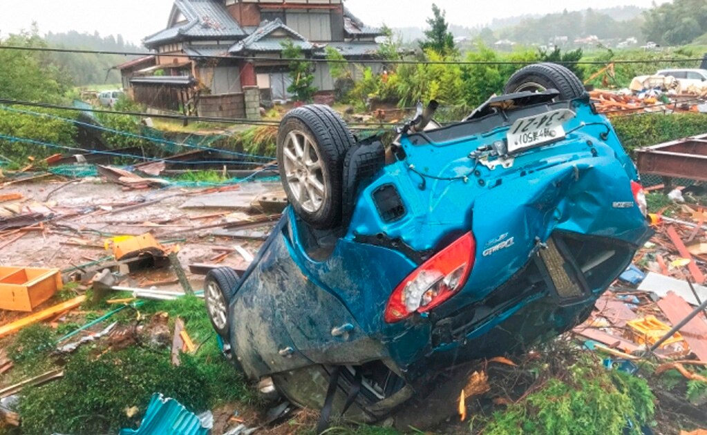 Tifón golpea a Japón; hay 11 muertos