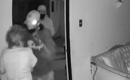 Sujetos armados golpean y asaltan a abuelita al interior de su domicilio en SLP; difunden video en redes