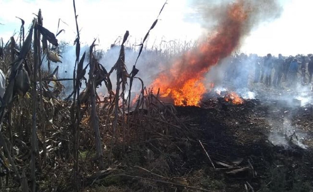 Confirman desplome de aeronave y posible muerte de Martha Érika y Moreno Valle