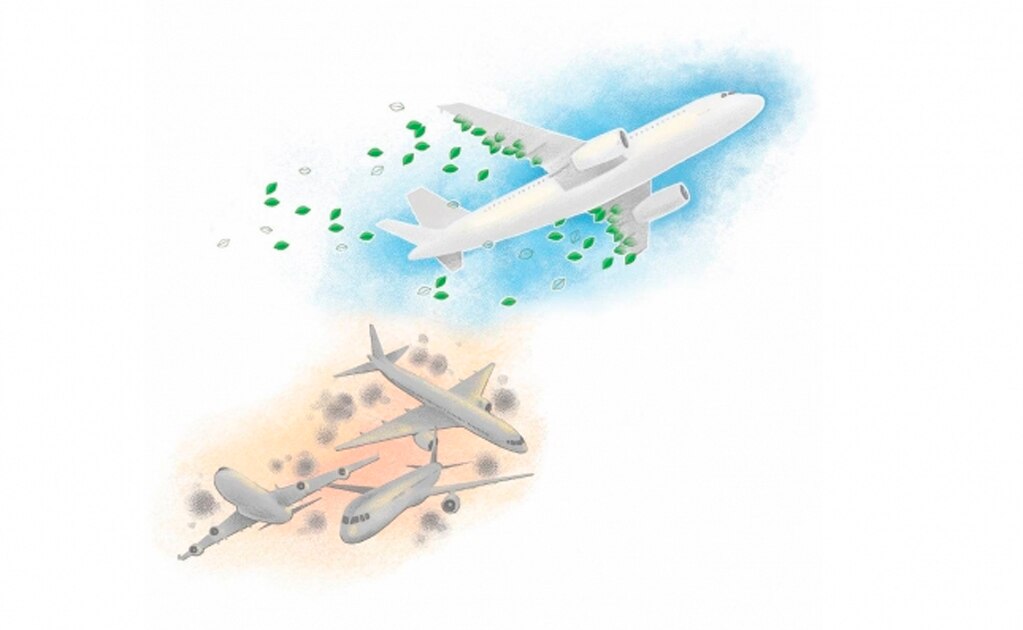 Aerolíneas, en la mira por cambio climático