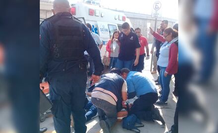 Balean a hombre en Salvador Nava