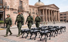 San Luis Potosí busca desplegar "perros robots" por la seguridad en las cuatro regiones del estado