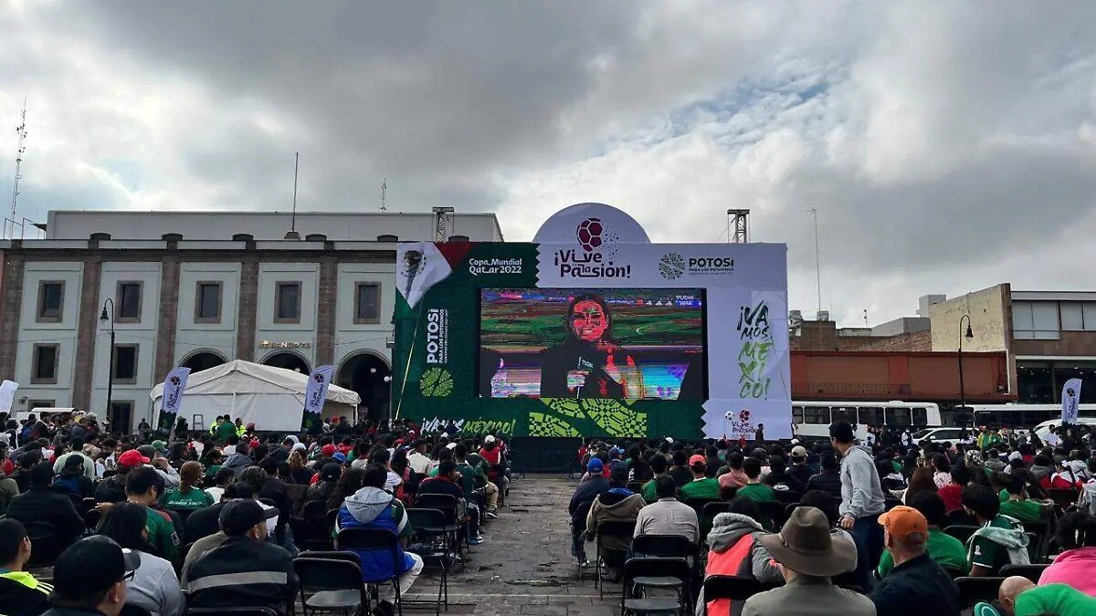 Mundial 2026: Habrá pantallas gigantes en plazas públicas  de SLP para ver a la Selección Mexicana  