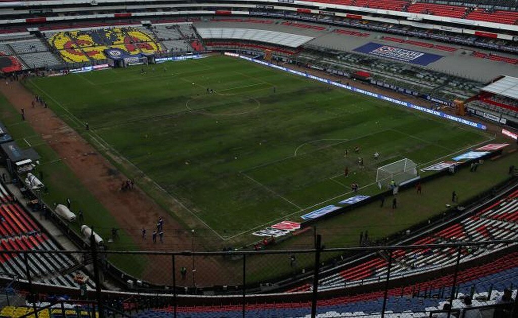 Cancha del Estadio Azteca sí preocupa a la NFL