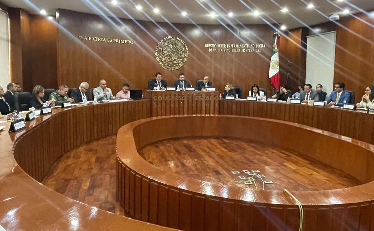 SLP avanza hacia la paz, afirma secretario de seguridad de la entidad ante el Congreso 