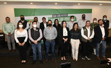 Alcaldes de 11 municipios de San Luis Potosí se suman al Partido Verde