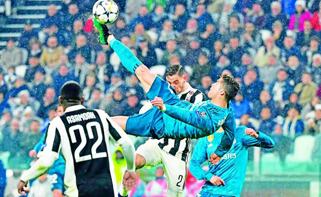 Gol de Cristiano a la Juventus, elegido como mejor gol de Europa