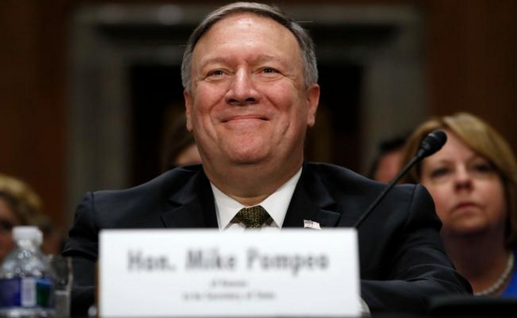 Mike Pompeo, ex jefe de la CIA, y nuevo secretario de Estado de EU (Foto: AP)