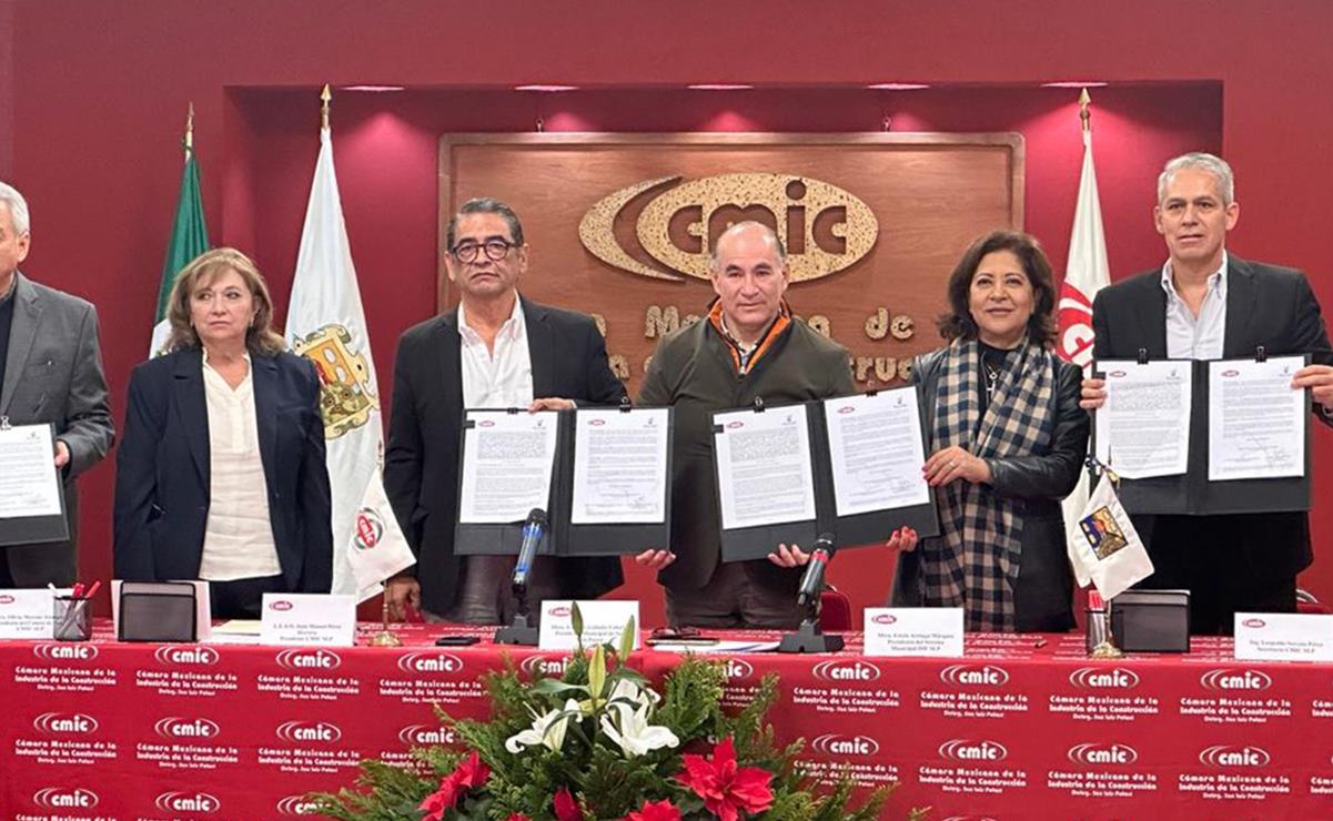 Constructores en SLP donarán 2 pesos por cada mil de sus contratos al DIF municipal