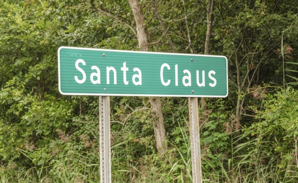 Santa Claus y otros lugares que tienen nombres raros o divertidos