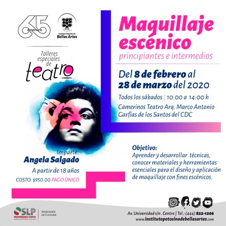 IPBA abre nuevos cursos de Teatro Musical y Maquillaje Escénico