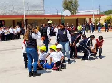 Simulacro en SLP reunió a más de 88 mil personas; enfocan estrategia en niñas y niños