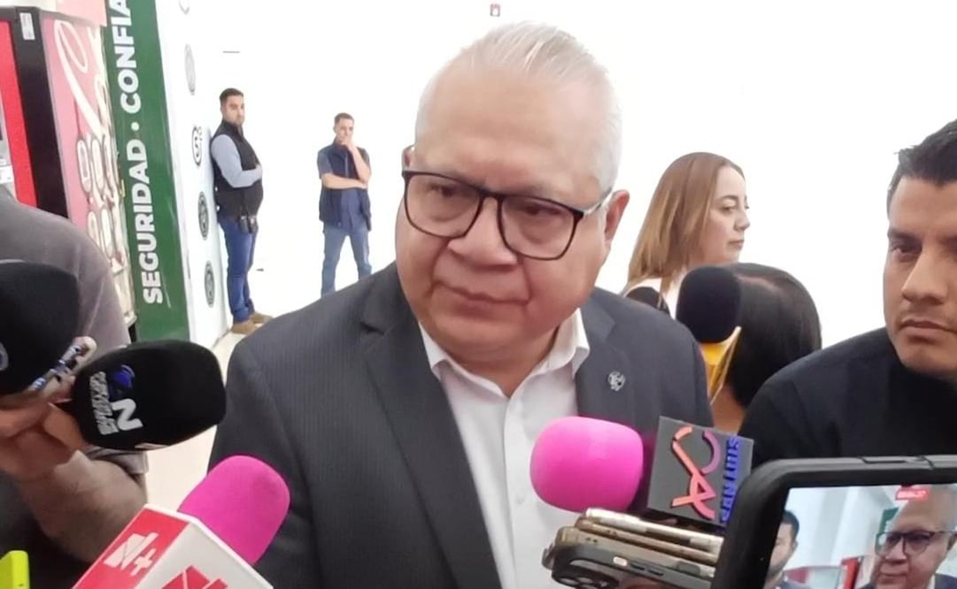 Jesús Juárez, secretario de Seguridad de SLP. Foto: Samuel Estrada