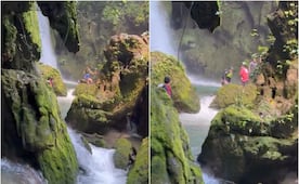 Muere joven ahogada en la cascada Las Golondrinas, en la Huasteca potosina