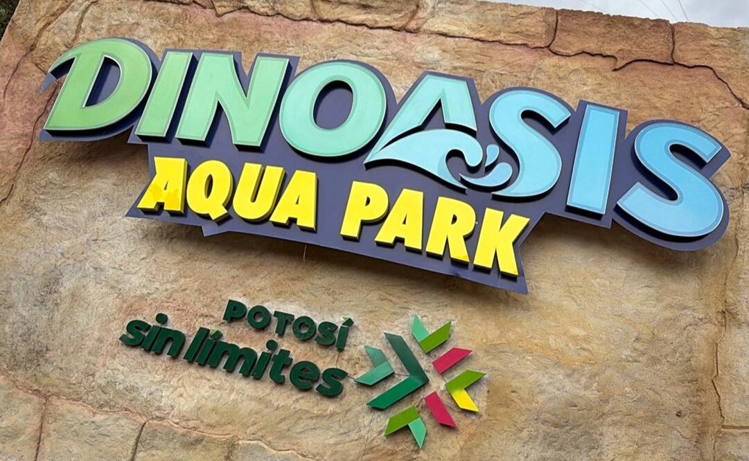 Este Sábado de Gloria se inaugura el balneario Dinoasis en el parque Tangamanga de SLP. Foto: Nancy Hernández
