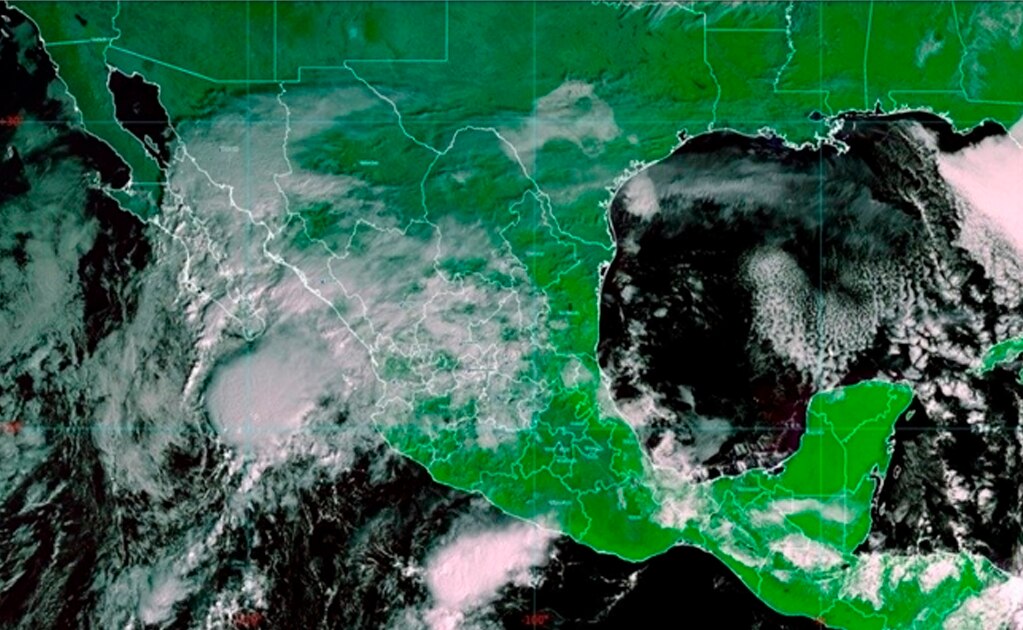 Los remanentes de Raymond ocasionaran una fuerte entrada de humedad hacia el noroeste, norte y occidente del país. Foto: Twitter @conagua_clima
