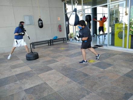 Así operan los gimnasios potosinos en medio de la pandemia