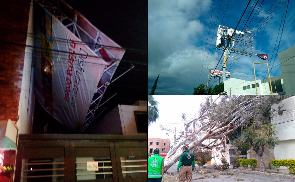 Gobierno capitalino recibió 78 reportes de emergencia por fuertes vientos 