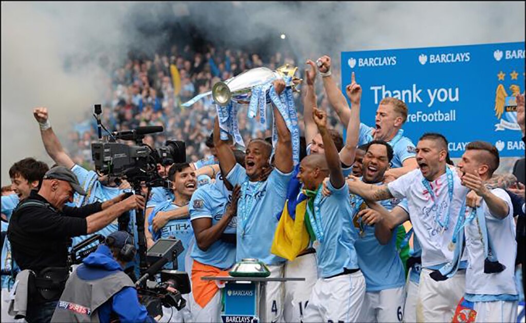 Manchester City es campeón de la Premier League