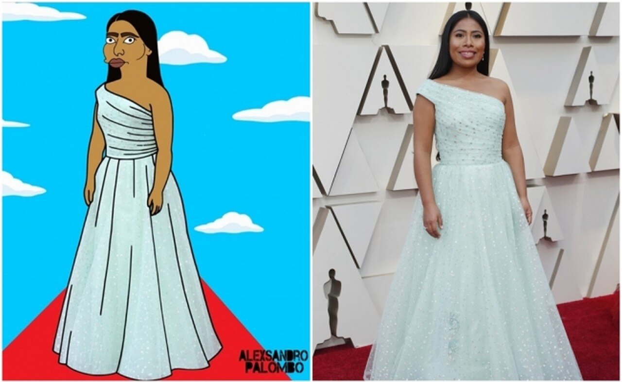Yalitza Aparicio Simpson. Foto: Instagram Alexsandro Palombo