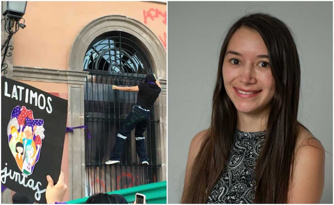 Xochiquetzal Rangel ganó en la categoría de Fotografía “Tomás Infante” por su trabajo "Fuimos todas". Fotos: EL UNIVERSAL