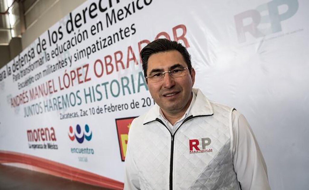 González Sánchez respaldó públicamente a Andrés Manuel López Obrador, en Zacatecas. /German Espinosa - EL UNIVERSAL