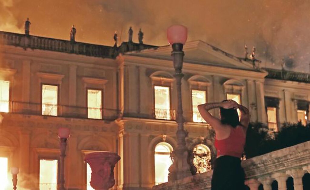 Momias egipcias, entre lo perdido de museo quemado en Brasil