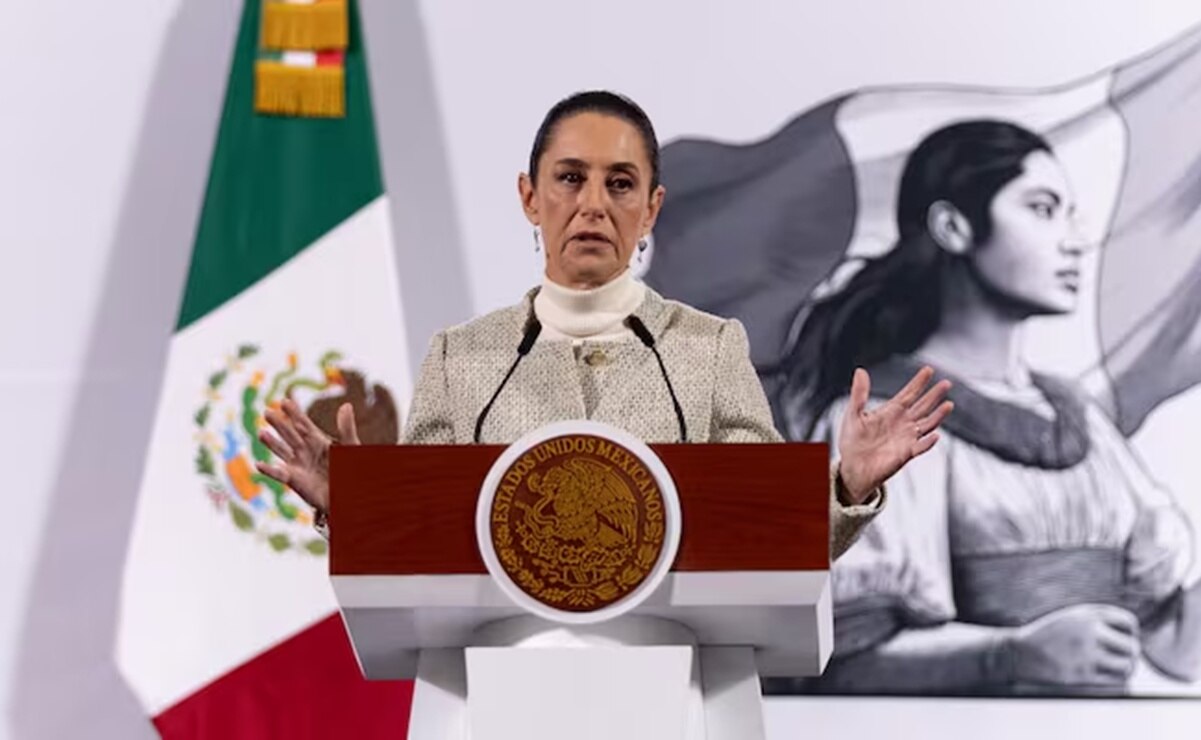 Claudia Sheinbaum, presidenta de México. Foto: Hugo Salvador