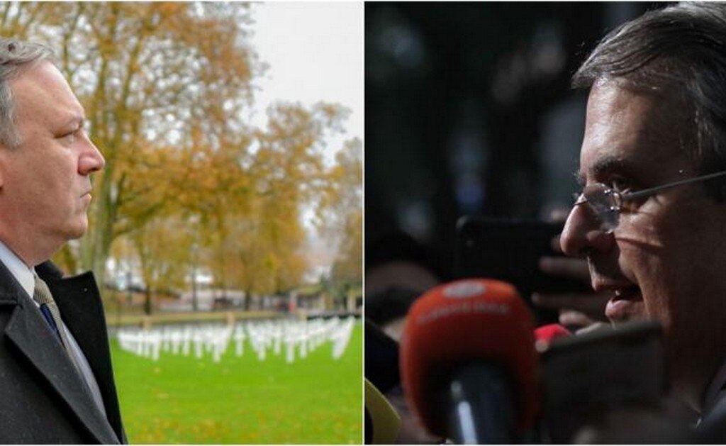 El próximo titular de la SRE y el secretario Pompeo abordaron también los avances en la relación bilateral y acordaron mantener reuniones periódicas de este tipo, informó el equipo de transición en un comunicado. FOTOS: Notimex y @SecPompeo