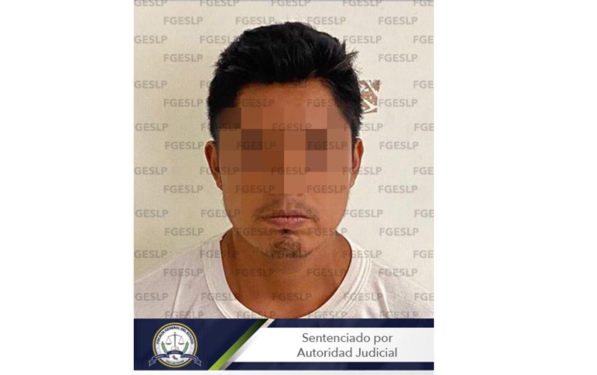 Dan 35 años de prisión a feminicida en Axtla de Terrazas, SLP. Foto: Fiscalía de SLP