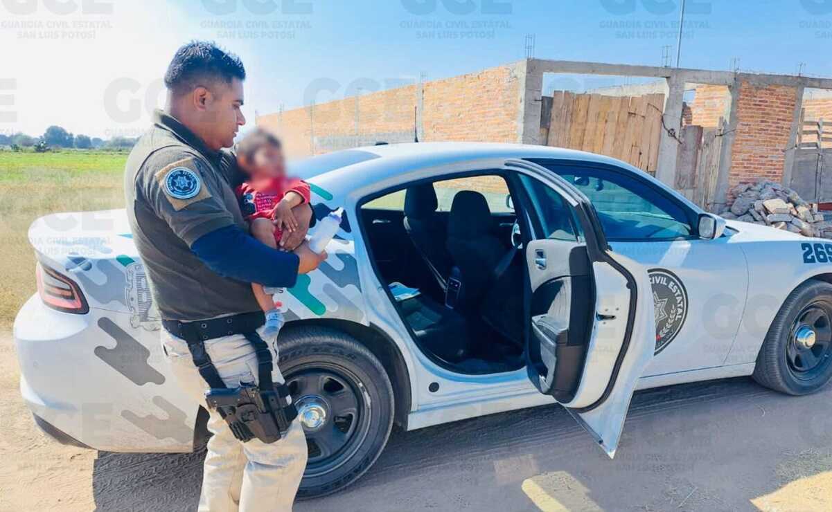 Encargan a bebé con vecinos en Villa de Pozos y no regresan por él; ya está bajo resguardado de autoridades. Foto: Especial