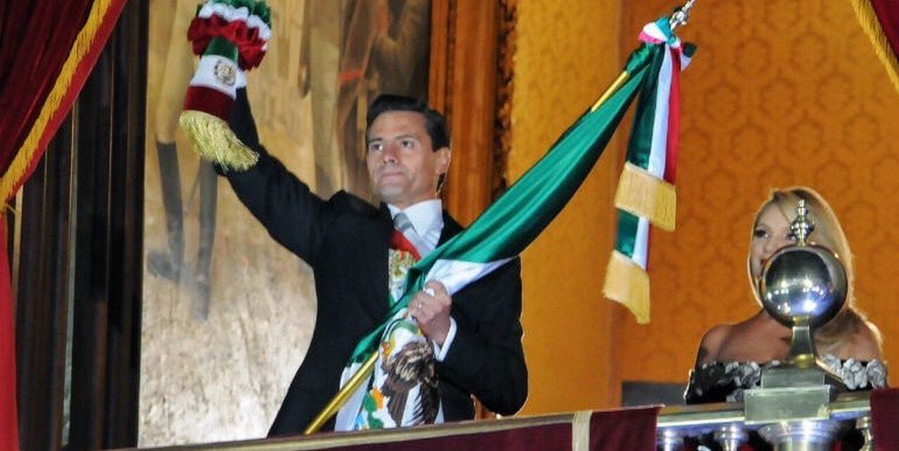 Enrique Peña Nieto da su último Grito de Independencia