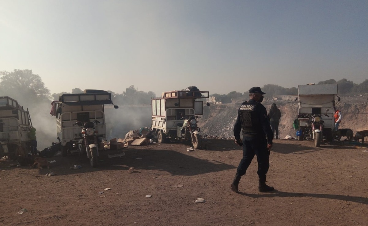 Clausuran tiradero clandestino en colonia Terremoto de capital de SLP