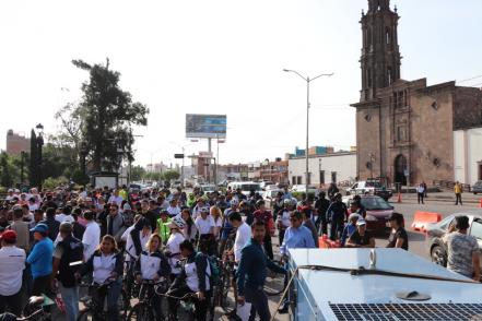 Arranca la Ciclovía Potosina