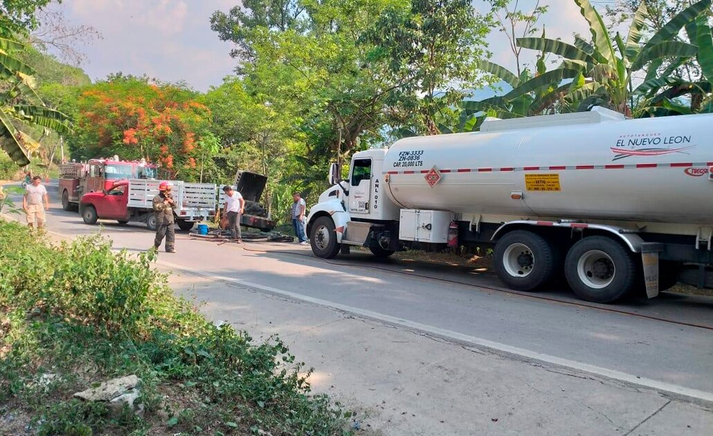 Comienza trasvase de hidrocarburo en Matlapa